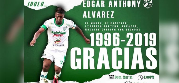 Edgard Álvarez colgará los botines el domingo contra Olimpia