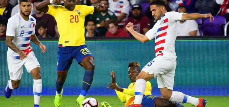 Ecuador pierde ante Estados Unidos y ya piensa en Honduras