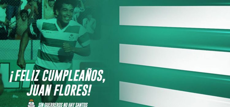 Santos de México felicita a Juan Flores por su cumpleaños