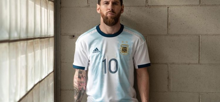 Así es la nueva camiseta que usará Argentina en la Copa América 2019