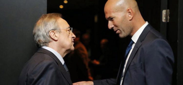El primer conflicto entre Zidane y Florentino Pérez por un jugador