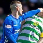 Futbolista del Rangers golpeó a jugador del Celtic en el derbi de Escocia (VÍDEO)