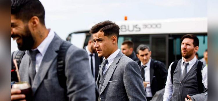 Barcelona ya está en Manchester para enfrentar al United en Champions