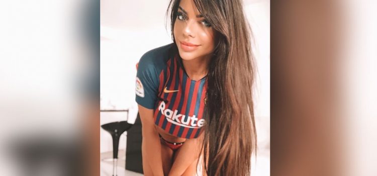 Suzy Cortez deja clara su admiración por Messi con foto sensual de su trasero