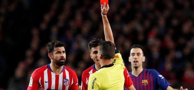 Desestimada apelación del Atlético Madrid por la sanción a Diego Costa