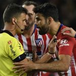 Diego Costa sancionado con ocho partidos por insultar al árbitro