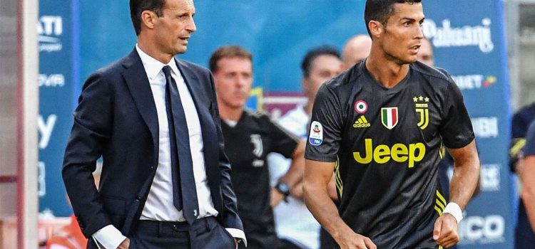 Cristiano Ronaldo entrena y jugará ante el Ajax