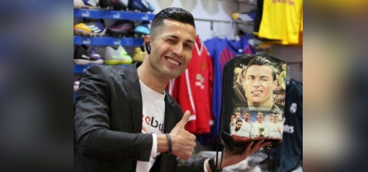 Joven iraquí causa sensación por su parecido con Cristiano Ronaldo (VÍDEO)