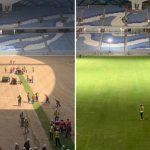 Estadio de Qatar instala césped en tiempo récord