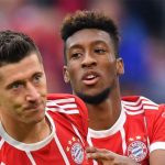 Lewandowski y Coman se pelean en el entrenamiento