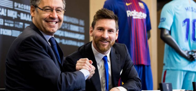 Barcelona ofrecerá contrato vitalicio para Messi