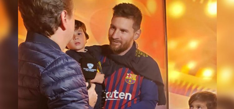 Emotivo vídeo de niños argentinos enviándole un mensaje a Lionel Messi y sus hijos