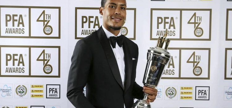 Virgil Van Dijk elegido mejor jugador de la Premier League