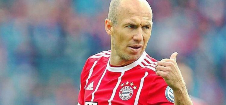 Arjen Robben duda si volverá a jugar un partido con el Bayern Múnich