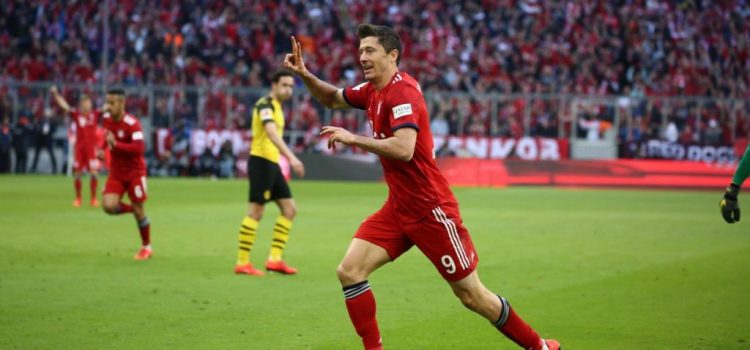 Bayern Múnich golea al Borussia Dortmund en el clásico alemán