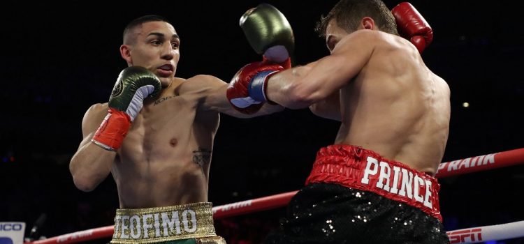 Teófimo López desmiente que rechazó la Bandera de Honduras tras noquear a Edis Tatli