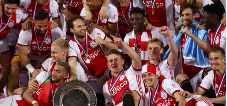 El Ajax campeón de la Liga de Holanda y sella una temporada brillante