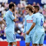 Atlético empata en la despedida de Griezmann, Godín y Juanfran