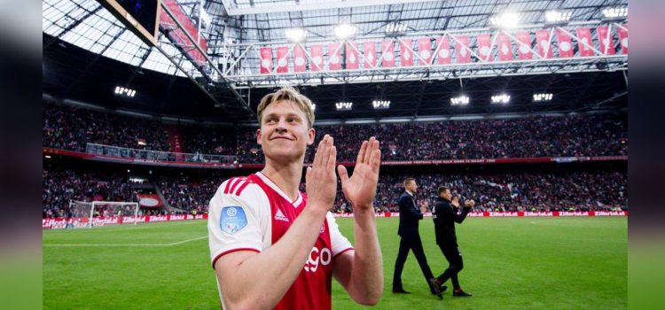 El emotivo mensaje de Frenkie de Jong para despedirse del Ajax