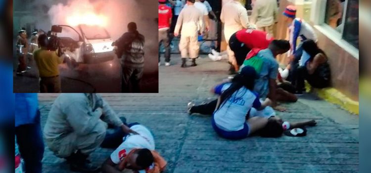 Policía Nacional explica porqué tiró gas lacrimógeno en el Estadio Nacional