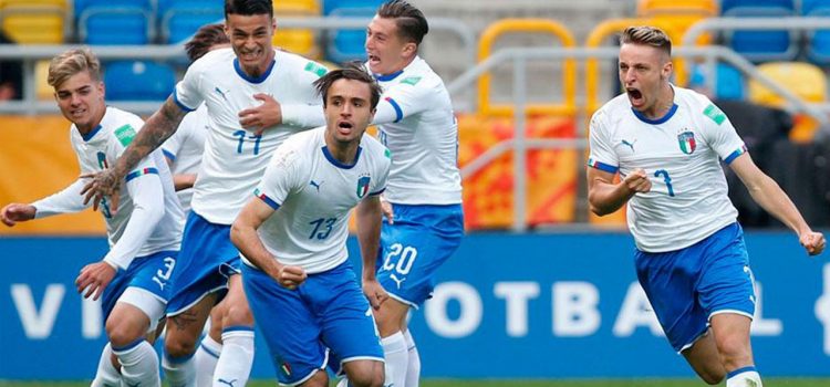 Italia derrota a México en su debut en el Mundial Sub-20 de Polonia