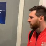 Messi se peleó con aficionados del Barcelona en el aeropuerto de Liverpool (VíDEO)