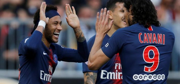 Neymar lidera el triunfo del PSG ante Angers