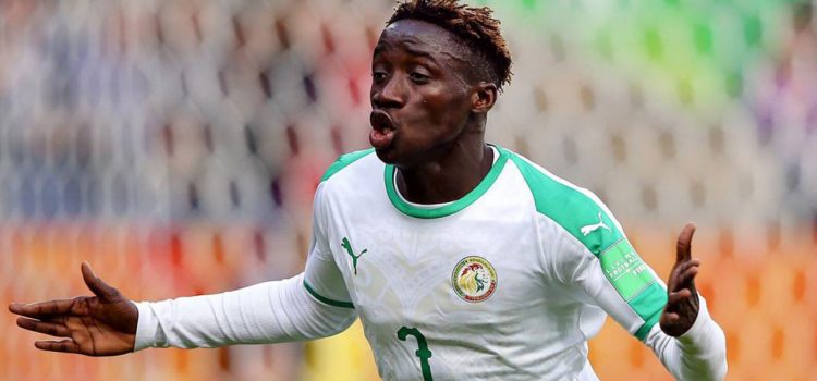 Amadou Sagna de Senegal, marcó el gol más rápido en la historia del Mundial Sub-20