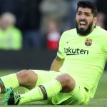 Luis Suárez será operado hoy de su rodilla derecha