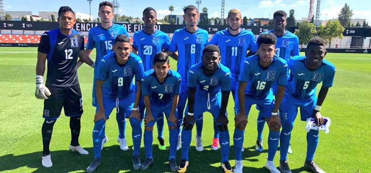 Sub-20 de Honduras pierde su segundo amistoso previo al Mundial