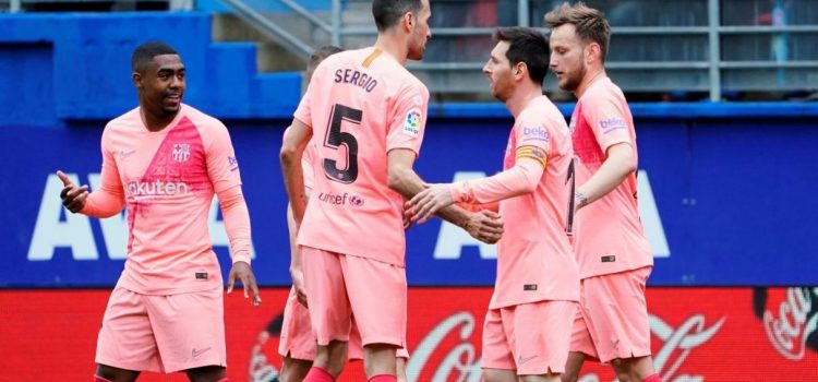 Barcelona empata con el Eibar en la última jornada de la liga española