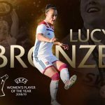 La inglesa Lucy Bronze, jugadora del año de la UEFA