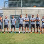 «Choco» Lozano posa con sus nuevos compañeros en el Cádiz CF