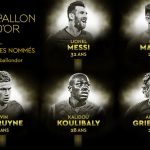 Los 30 nominados al Balón de Oro 2019