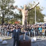 Así es la estatua de Zlatan Ibrahimovic en Malmö