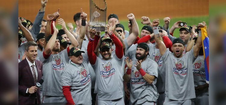 Nacionales de Washington ganaron su primera Serie Mundial de béisbol ante  los Astros de Houston