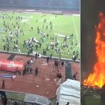 Escándalo en Indonesia: aficionados del Persebaya queman el estadio tras una derrota (VÍDEO)