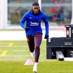 Dembélé regresa a los entrenamientos del Barcelona