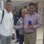 Denil Maldonado viajó a México para incorporarse al Pachuca