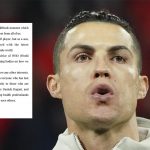El mensaje de Cristiano Ronaldo por el coronavirus