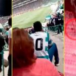 Graban a aficionada llena de piojos en un estadio (VÍDEO)