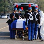 Sepultan restos del expresidente de Honduras Rafael Leonardo Callejas