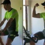 Cristiano Ronaldo presume su musculatura en entrenamiento (VÍDEO)
