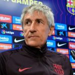 Quique Setién cumple 100 días en el banquillo del Barcelona