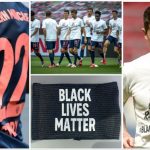 Jugadores del Bayern Múnich lucen camisetas en contra del racismo