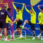 Messi vuelve a entrenar con el grupo y apunta a Mallorca