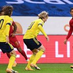 Con dos golazos de Cristiano Ronaldo, Portugal vence 2-0 a Suecia