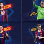 Barcelona anuncia la renovación de cuatro jugadores claves