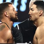 ¡Hora de pelear!: Así fue el pesaje de Teófimo López y Vasyl Lomachenko