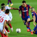 Barcelona no pudo ante el Sevilla y rescató un empate en el Camp Nou